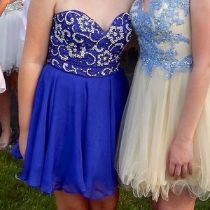 Blue Sherri Hill Dress